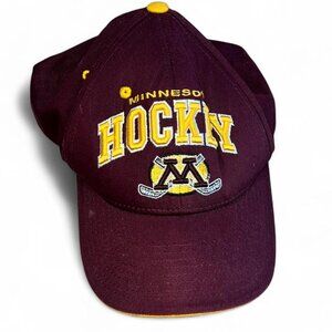University of Minnesota U of MN Gophers Hockey Maroon and Gold Baseball Cap